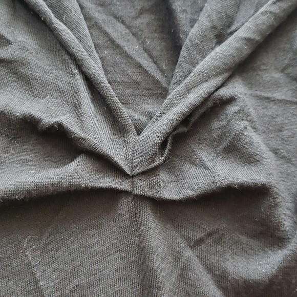 Prada Black Chic Feminine Designer Workcore Basic Knit Pullover Sweater Size 40 - Picture 3 of 6